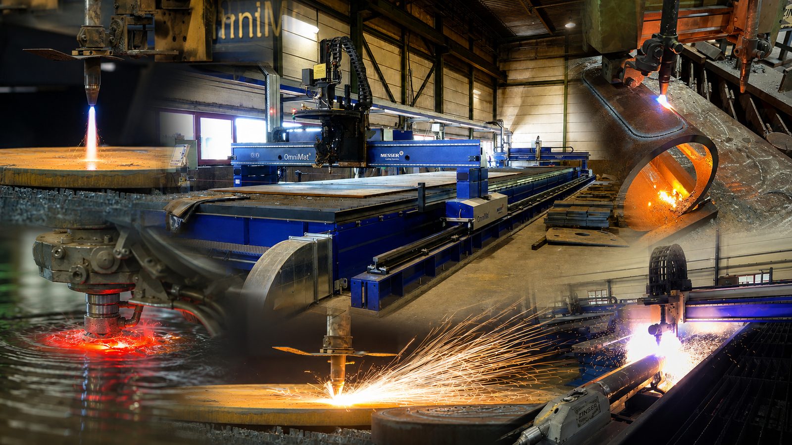Autogenes Brennschneiden Hardox Lohnfertigung – CNC-Brenn- und Plasmaschneiden, Format 20.000 × 3.500 mm bei Bock Lorch