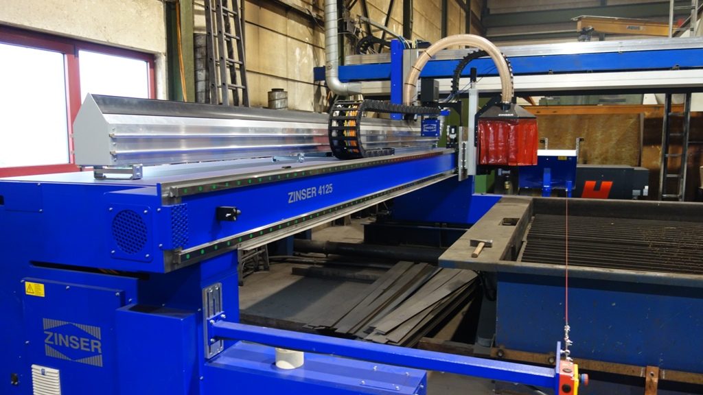 Unterwasser-Plasmaschneiden mit Fasenschnitt bis ±40° auf 8.000 x 2.500 mm – CNC Plasmaschneiden Lohnfertigung Bock