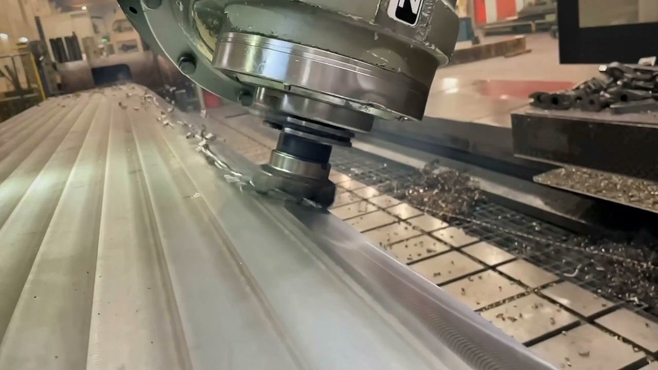 Portal Milling with the Zayer Thera W in Action – Bock Maschinenbau Lorch