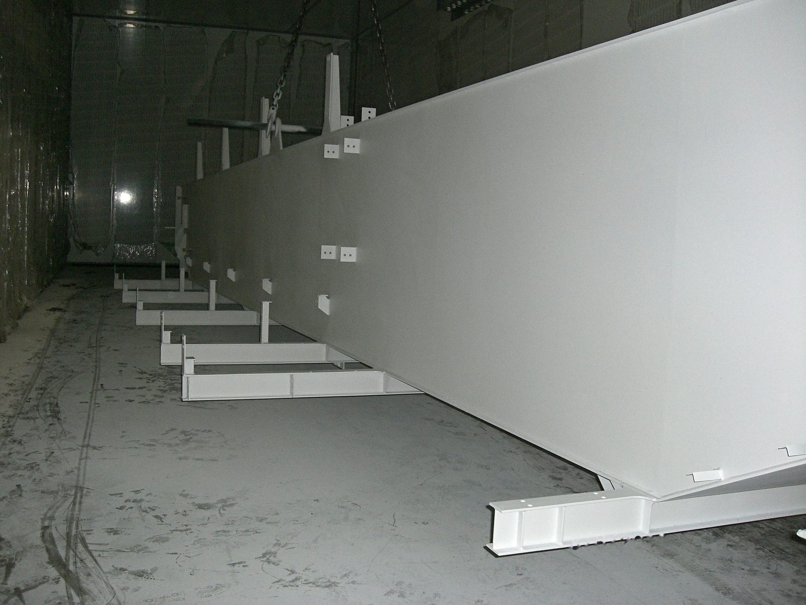 Industrial coating to EN ISO 12944 – painting large parts