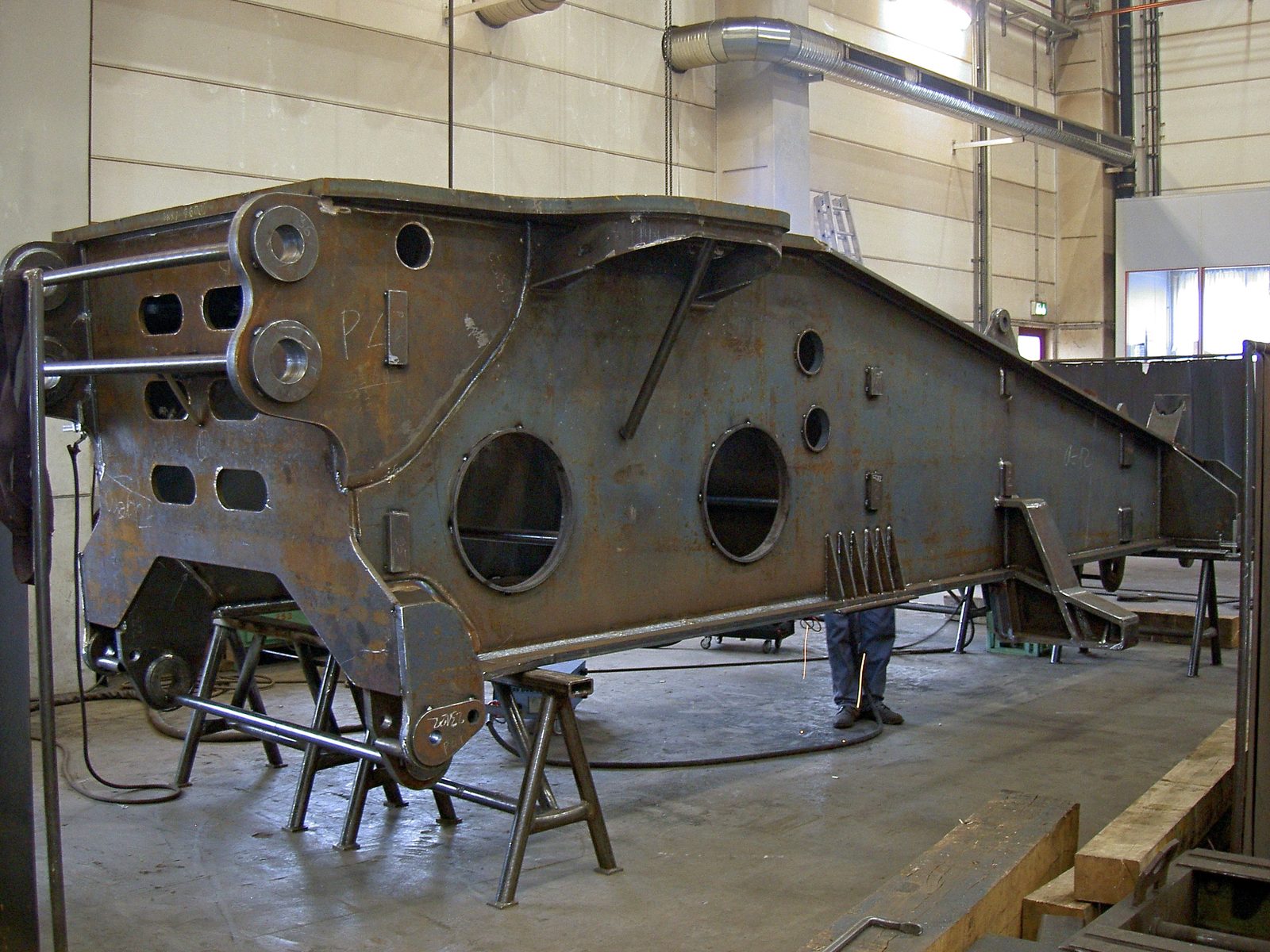 委托生产中的焊接结构件——DIN EN 1090 焊接组件 委托生产 Bock Maschinenbau Lorch